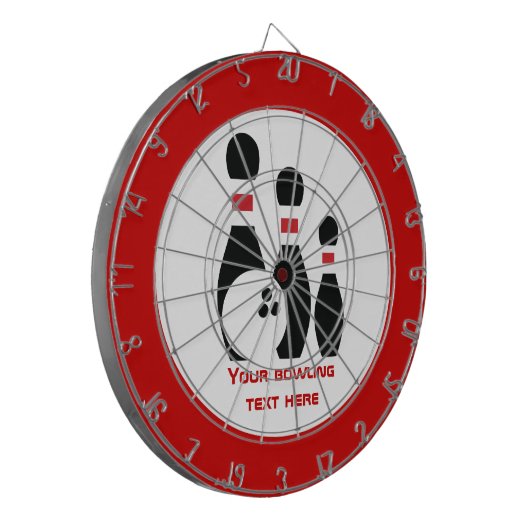 Aangepast voor Bowling ball en spelden Dartbord (Voorkant Links)