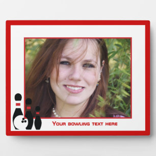 Aangepast voor Bowling ball en spelden Fotoplaat
