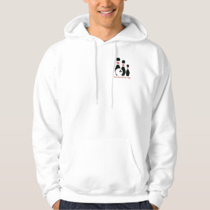 Aangepast voor Bowling ball en spelden Hoodie