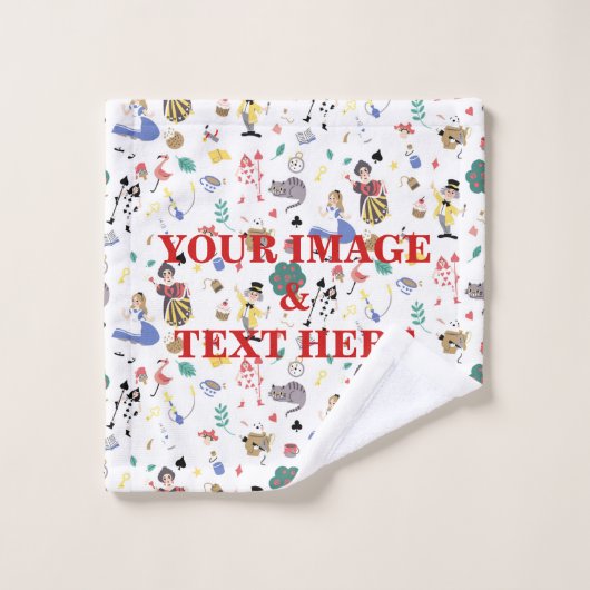 Aangepast voor eigen fotowaskleding washandje (Wasdoekje)