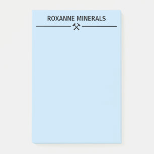 Aangepast voor geologen post-it® notes