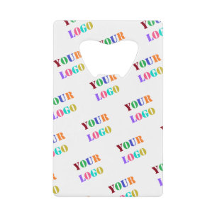 Aangepast voor je Logo Fotokrediet Kaart Bottle Op Kredietkaart Flessenopener