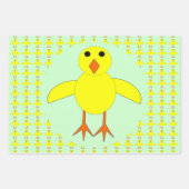 Aangepast voor paasbroodje inpakpapier vel (Voorkant)