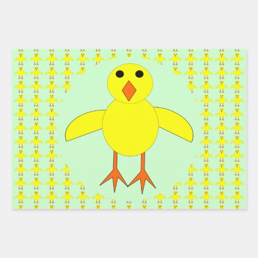 Aangepast voor paasbroodje inpakpapier vel (Voorkant)