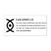 Aangepast voor uw eigen bedrijf Ink Stempel (Design)