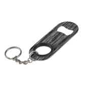 Aangepast voor zwart en grijs mini flessenopener (Voorkant Gekanteld)