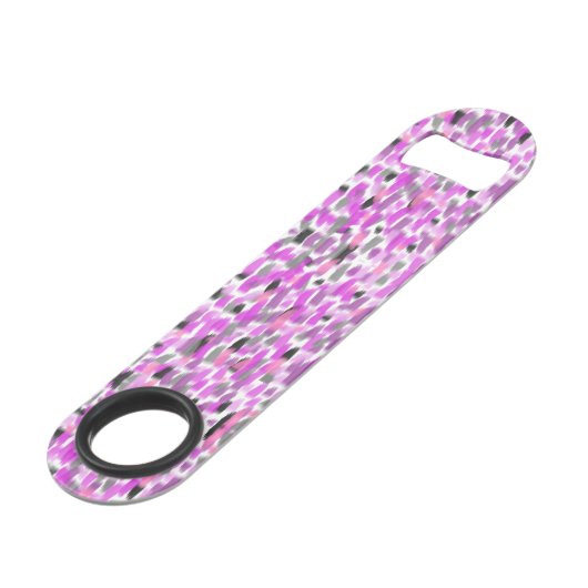 Aangepast voor zwart en grijs speed flessenopener (Voorkant Gekanteld)