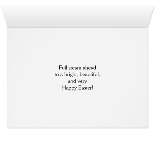 Aangepast voorPasen, datum-specifiek, Steampunk (Binenzijde Horizontaal (Onderkant))