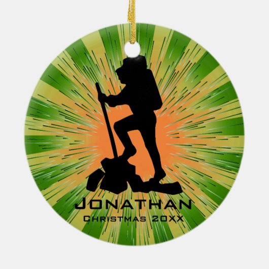 Aangepast wandelend Ornament (Achterkant)