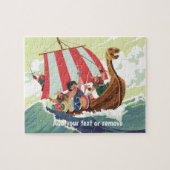 Aangepast, wandelings in het wandelschip dat hoge  legpuzzel (Horizontaal)