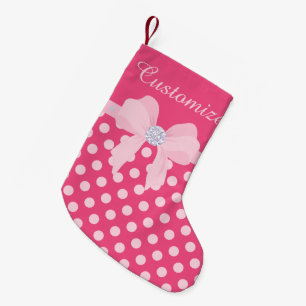 Aangepast warmroze onderroze met roze poot en diam kleine kerstsok