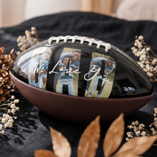 Aangepast 'We Love You Papa' Foto Vaderdag Cadeau American Football