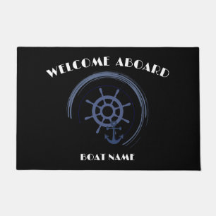 Aangepast Welkomstbord van de tas Nautical Anchor Deurmat