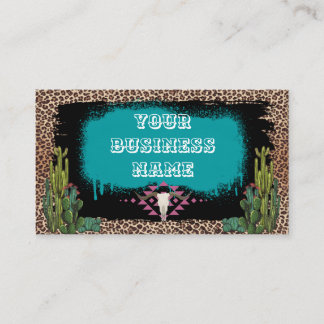 Aangepast Western Visitekaartje