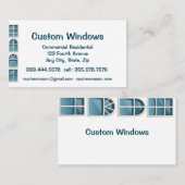 Aangepast Windows Repair Maintenance-Visitekaartje Visitekaartje (Voorkant / Achterkant)
