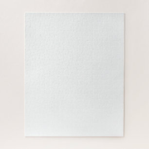 Aangepast wit eenvoudig ontwerp Voeg foto of tekst Legpuzzel
