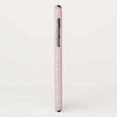 Aangepast wit marmer Iphone x hoesje (Achterkant/links)