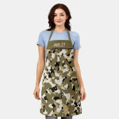 Aangepast woestijnzand Camo Schort (Gedragen)