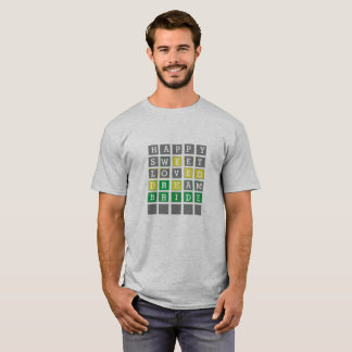 Aangepast Wordle T-shirt