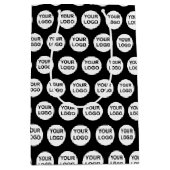 Aangepast zakelijk bedrijfslogo medium cadeauzakje (Voorkant)