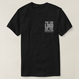 Aangepast zakelijk logo bedrijf modern cool t-shirt
