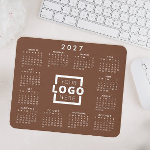 Aangepast zakelijk logo Bedrijfs- 2023 kalender Muismat