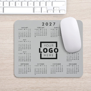 Aangepast zakelijk logo Bedrijfs- 2023 kalender Muismat