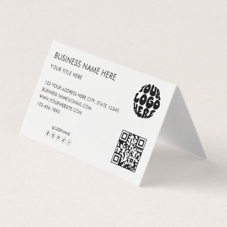 Aangepast zakelijk logo Corporate Marketing Modern Visitekaartjes