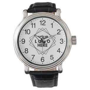 Aangepast zakelijk logo horloge
