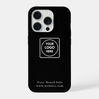 Aangepast Zakelijk Logo iPhone Hoesje | Bedrijfsma iPhone 15 Pro Hoesje