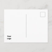 Aangepast zakelijk Logo Motivatie Kantoor Briefkaart (Achterkant)