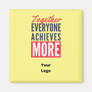 Aangepast zakelijk Logo Motivatie Kantoor Magneet