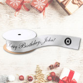 Aangepast zakelijk Logo patroon en tekst Lint