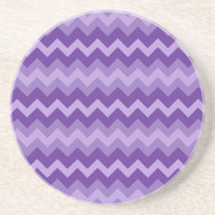 Aangepast zandsteen Onderzetter, Violet Chevrons o Onderzetter