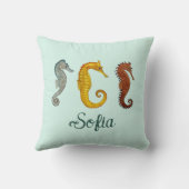 Aangepast zeepaard kussen (Achterkant)