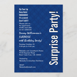 Aangepast zondag Modern Royal Blue Ver 005 Kaart