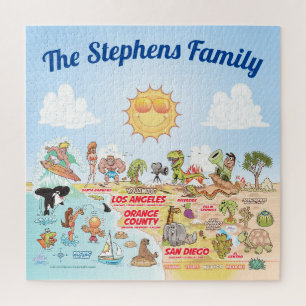 Aangepast zuidelijk Californië Legpuzzel