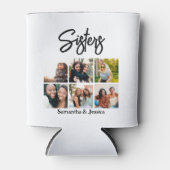 Aangepast zusje script 6 Fotocollage Blikjeskoeler (Voorkant)