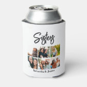 Aangepast zusje script 6 Fotocollage Blikjeskoeler (Blikje Achterkant)