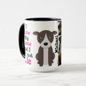 Aangepast zwart 15oz Ringer Mok Big Mutts3 door ZA (Voorkant links)