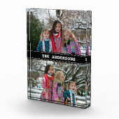 Aangepast zwart 2 fotocollage fotoblok (Rechts)