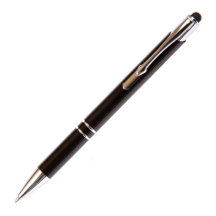 Aangepast zwart aluminium kogelpen met pen