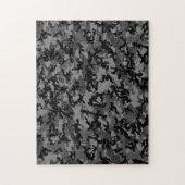 Aangepast zwart Camo Puzzle Legpuzzel (Verticaal)