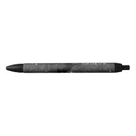 Aangepast zwart/grijs, donkergrijze sterrenstelsel zwarte inkt pen
