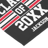 Aangepast zwart-wit Afstuderen Korte Tafelloper (Hoek)