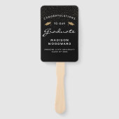 Aangepast zwart-wit Afstuderen voor foto's Handwaaier (Voorkant)