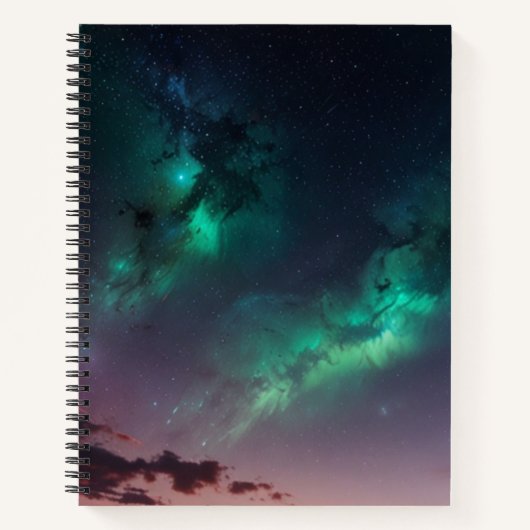 Aangepast zwart-wit monogram schetsboek notitieboek (Voorkant)