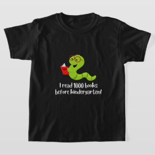 Aangepaste 1000 Boeken vóór Kleuterschool Shirt