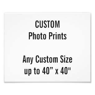 Aangepaste 10 x 6-inch fotoafdrukken (of een aange foto afdruk