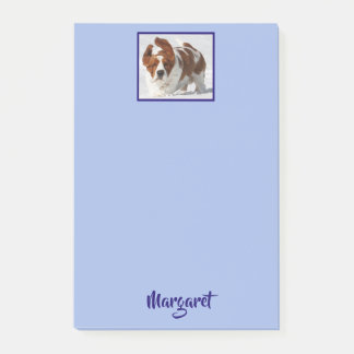 Aangepaste 10 x 6-inch Post-it® notes met Basset